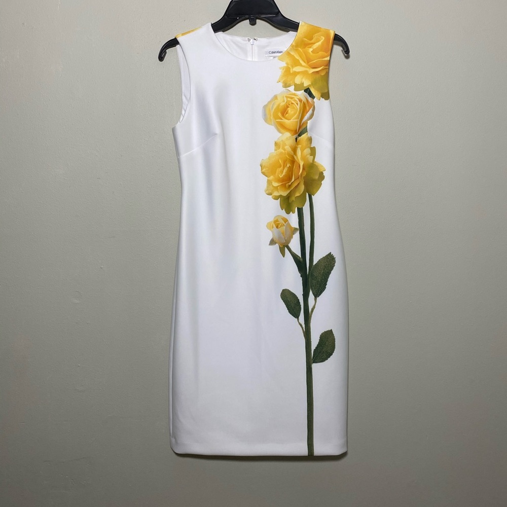 Calvin Klein straight line dress